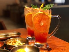 鲜果西柚气泡水-春熙台韩国料理·章鱼肥牛(西丽店)