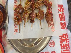 桂花蜜烤排骨-老表记广西宵夜螺蛳鸭脚煲(东盟店)
