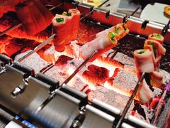 烤培根卷韭菜-很久以前羊肉串(打浦路店)