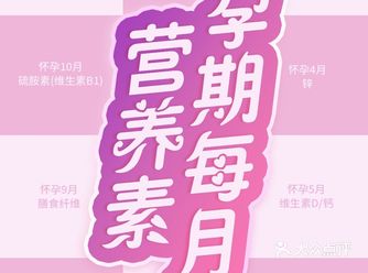 孕期营养素怎么补规律补干货分享