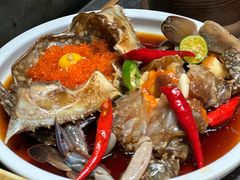 -草家酱蟹炭火烤肉店(珲春南路二店)