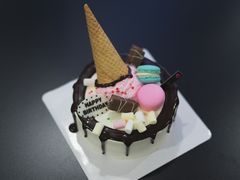马卡龙冰淇淋蛋糕-B.O.M波姆烘焙(凤凰街店)