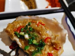 生蚝扇贝-黑门烤肉