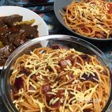 晚餐 | Spaghetti配泡椒鸭血