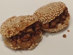 肉沫芝麻烧饼-四季民福烤鸭店(东四十条店)