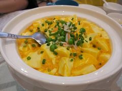 蟹黄豆腐-一品味庄·地标武昌鱼·藕汤湖北菜(黄鹤楼店)