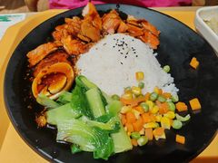 日式照烧鸡腿饭-北大家园食堂