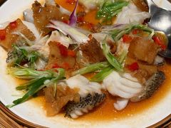 云南老树野桔子花肉蒸油斑-炳胜品味(珠江新城店)