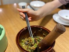皮蛋青椒擂茄子-费大厨辣椒炒肉(皇庭广场店)