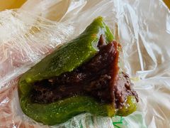 新鲜青团豆沙味-真真老老(月河花鸟市场店)