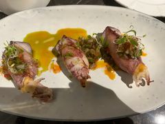 土豆泥填馅小鱿鱼-LESCEDARS Brasserie Bistro香柏树