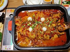 -坂上烧铁板鮰鱼(和谐广场店)