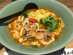 番茄虾仁片儿川-陳八两面家(滨江天街店)