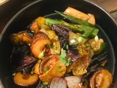 野菌烩青椒土豆配青酱-良木缘咖啡西餐(优品道广场店)