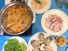 龙利鱼柳-千岛蚝高压锅生蚝·人参火锅(白云万达店)