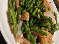 蒜苗牛肚-丁记盐蘸牛肉·新杭菜(河东路店)