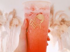 芝士莓莓桃-喜茶(东莞汇一城店)