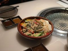 胡麻豆腐沙拉-厚贞日式烤肉(龙之梦店)