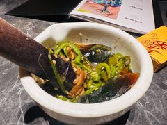 皮蛋辣椒擂茄子-炊烟小炒黄牛肉(浦东世纪汇店)