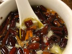现炸辣椒油-老门框爆肚涮肉(金宝街店)
