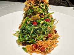 巧拌豆苗-四季民福烤鸭店(外滩外白渡桥店)