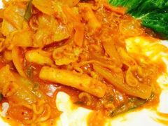 拉面炒年糕-紫霞门韩国料理烤肉(深南东路店)
