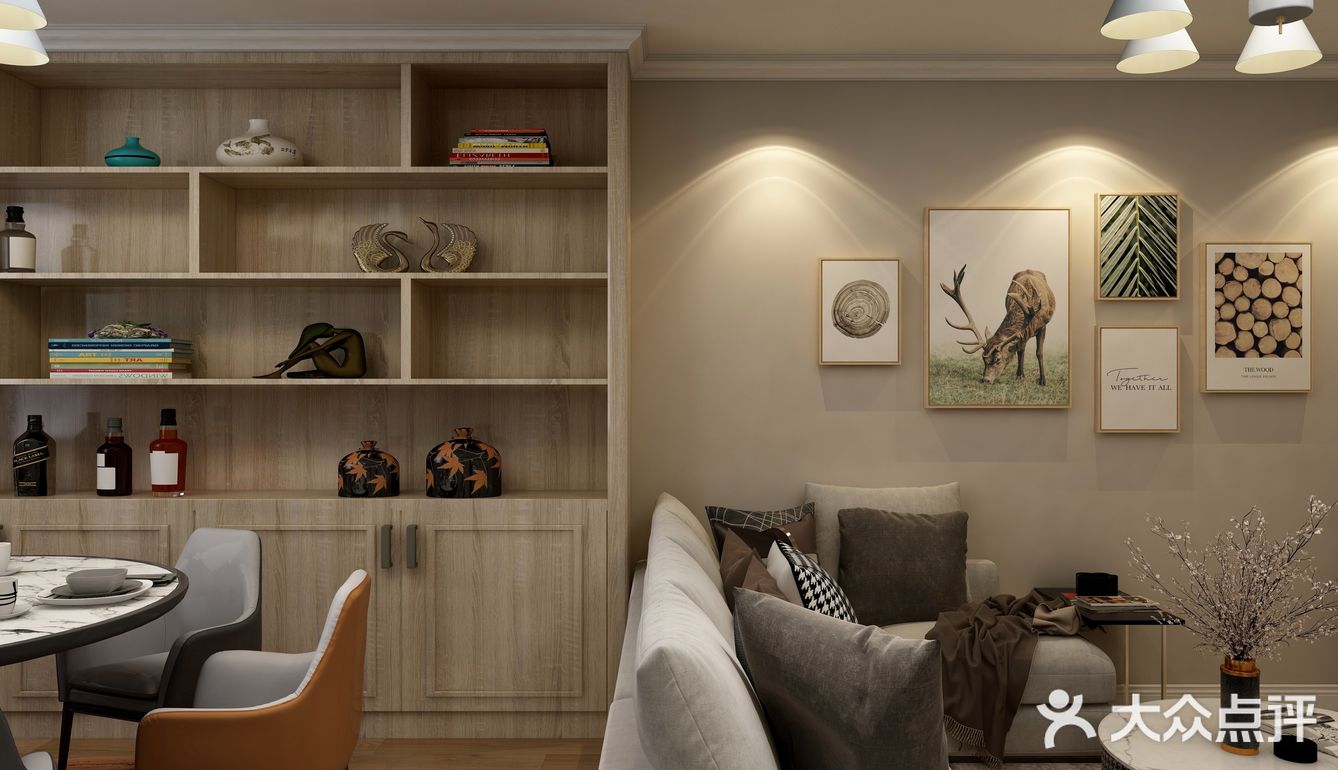 65㎡老年人宜家空间，父母喜欢的装修风格