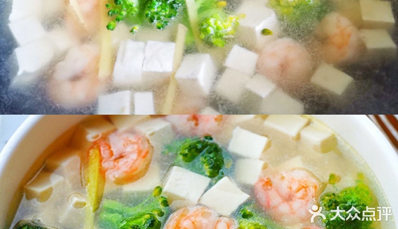 虾仁豆腐汤