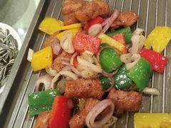铁板牛肉粒-箪食巷私房菜馆·鲁菜(玉函路店)
