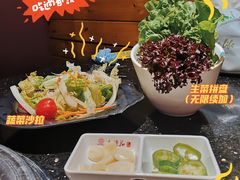 蔬菜沙拉-木槿花韩式炭烤·熟成肉工坊(孙文东路店)
