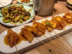 -街角等你.大连海鲜烧烤.经典铁板海鲜串(西安路店)