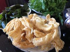 炸腐竹-潮汕美牛肉丸火锅店(天宁寺店)