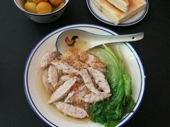 手打鱼肉汤面-左记港食(融科天城店)