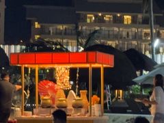 -亚龙湾希尔顿自助餐厅·海鲜·烧烤·沙滩BBQ·现场乐队