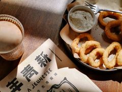 鱿鱼圈洋葱圈-人民咖啡馆(四行仓库店)