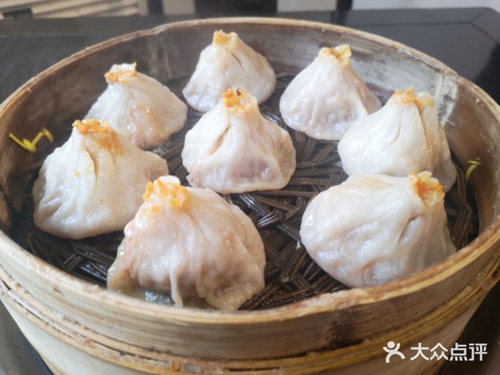 忆秦园小笼包(南下塘店)-蟹粉小笼包-菜-蟹粉小笼包图片-无锡美食