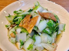 腐皮杭白菜-山楂树融合菜餐厅