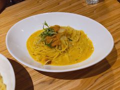 海胆鲜帆立贝卡邦尼意粉-Ufufu cafe(天神巷店)