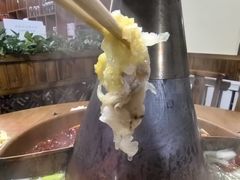 -果松木炭酸菜铜火锅·外婆参鸡汤