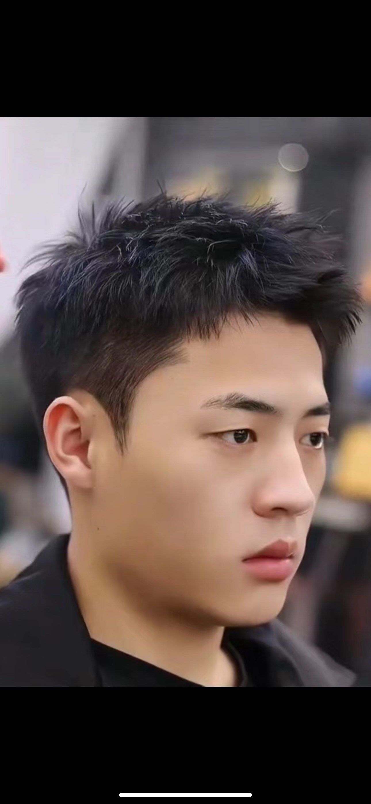 男士摩根烫 束状纹理烫