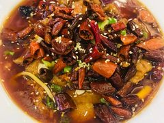 水煮牛肉-老回回饺子馆(海洋馆店)