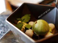 白玉抹茶冰激凌蜜豆沙-老乾杯和牛烧肉(王府中环店)