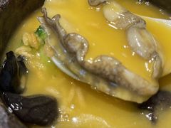 石锅脆米煮鲍鱼-望乡楼上海菜(日月光店)