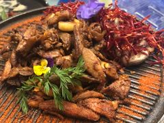 青芥香蒜牛肉粒-唐廊烤鸭店(工体店)