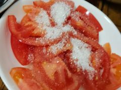 西红柿拌白糖-汝萍传统蘸水菜(春华路总店)
