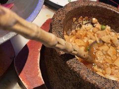 石锅鸡汤豆腐-绿茶餐厅(石家庄万象城店)