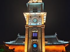 -南通濠河风景名胜区-钟楼谯楼
