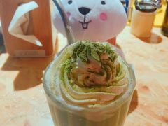 抹茶冰沙-蜗牛单车咖啡(银座购物广场东城店)