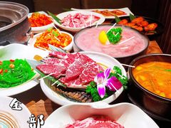 -明洞阿姨·韩式酱蟹烤肉·创意料理(三元桥店)