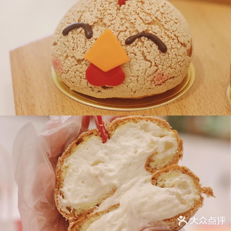 宝藏甜品96暴风可爱的动物泡芙78开新店啦